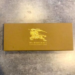 New Pale Grey Burberry Tie